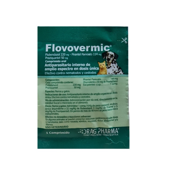 Flovovermic 1 comprimido