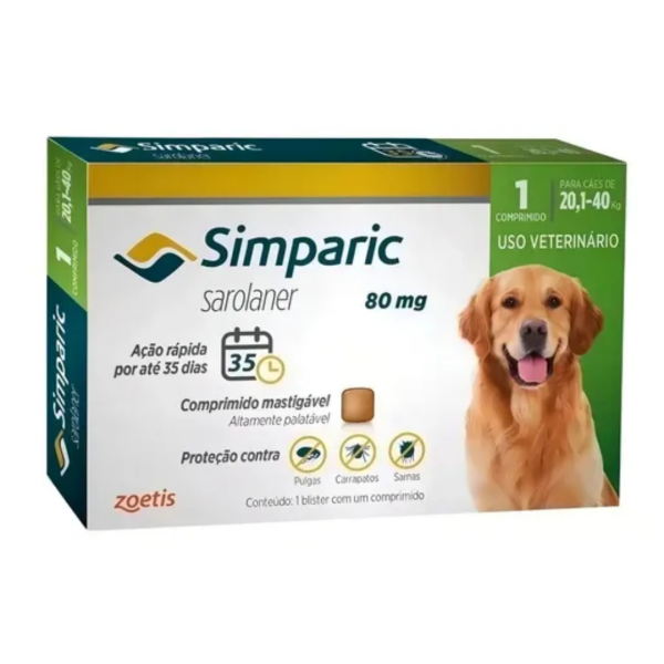 Simparica 80 mg 1 comp