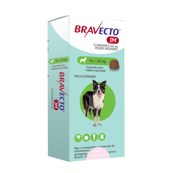 Bravecto perro 10–20 kg