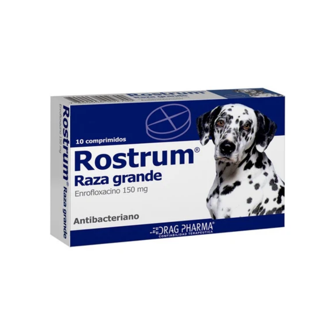 vet y vet (59) Rostrum Raza Grande 150 mg x 10 comp - Imagen 1