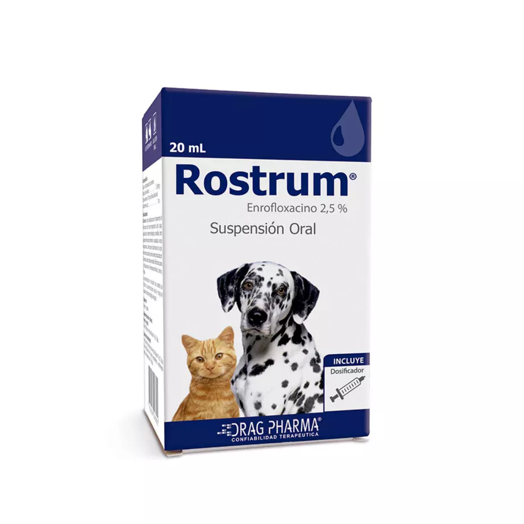 vet y vet (60) Rostrum 2,5% suspensión oral 20 ml - Imagen 1