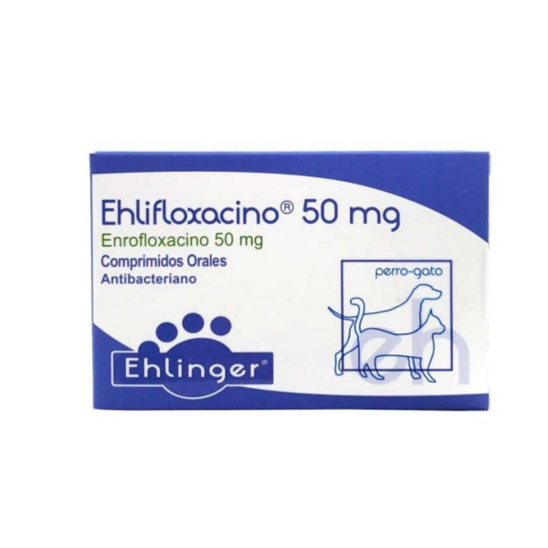 Ehlifloxacino 50 mg x 10 comp