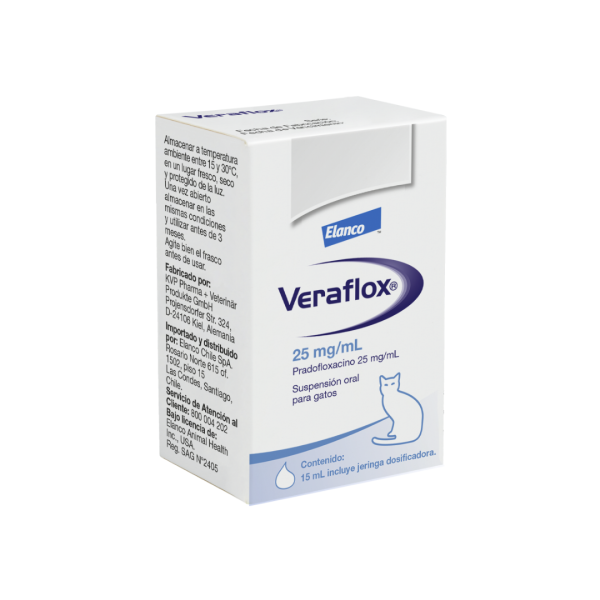 Veraflox suspensión oral 25 mg