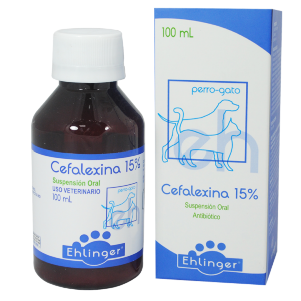 Cefalexina 15% suspensión oral 100 ml