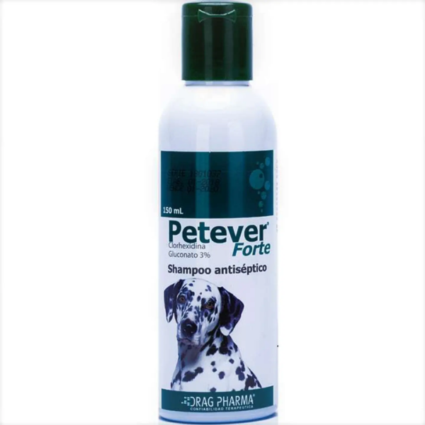 Petever forte shampoo antiséptico
