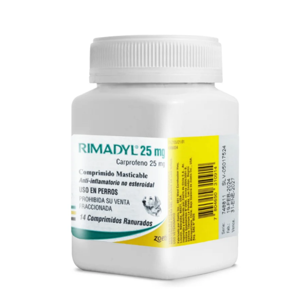 Rimadyl 25 mg comprimido