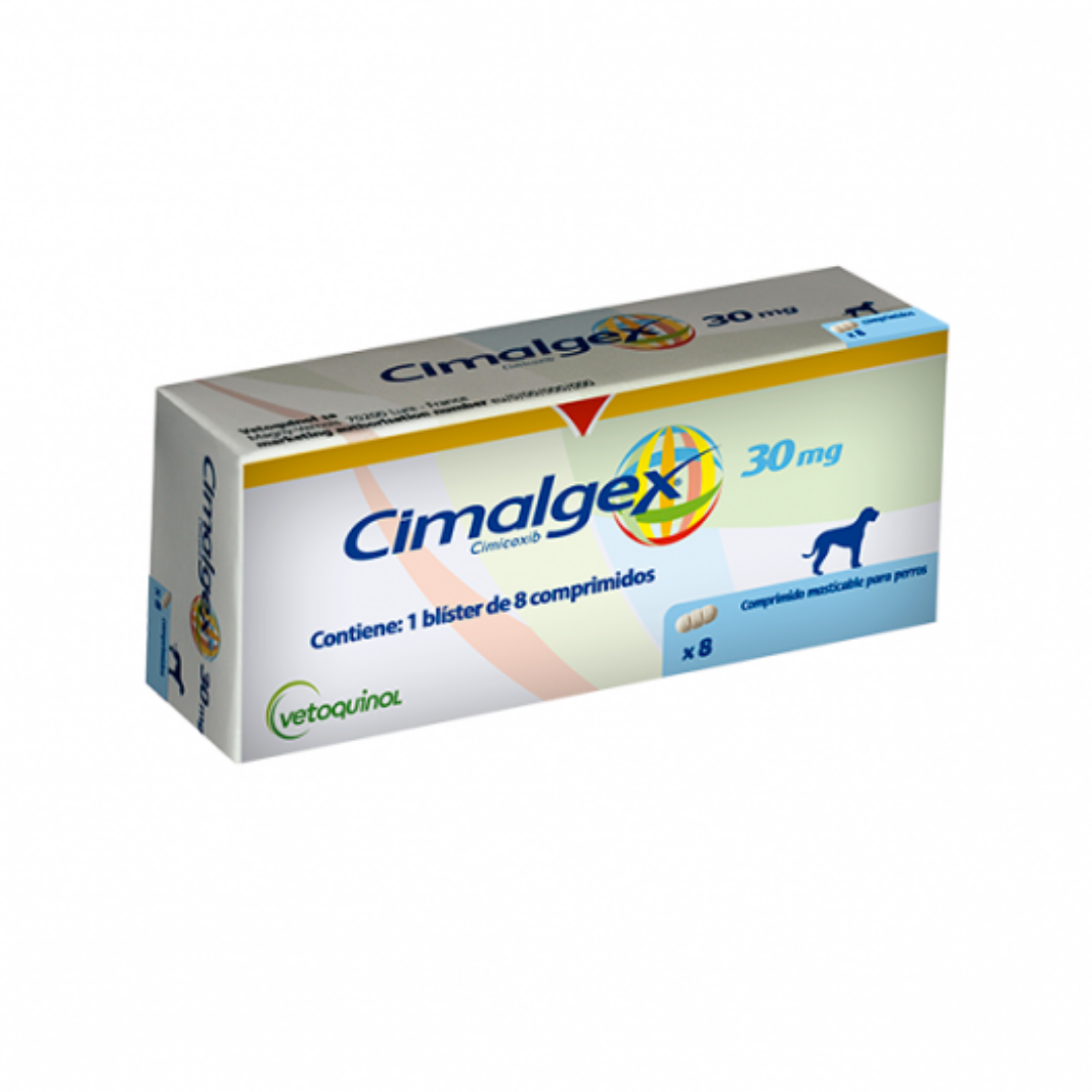 vet y vet (93) Cimalgex 30 mg x 8 comprimidos - Imagen 1
